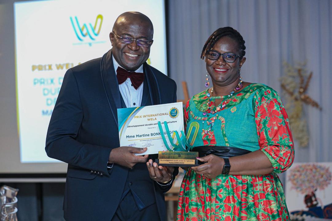Lauréate du Prix WELA 9